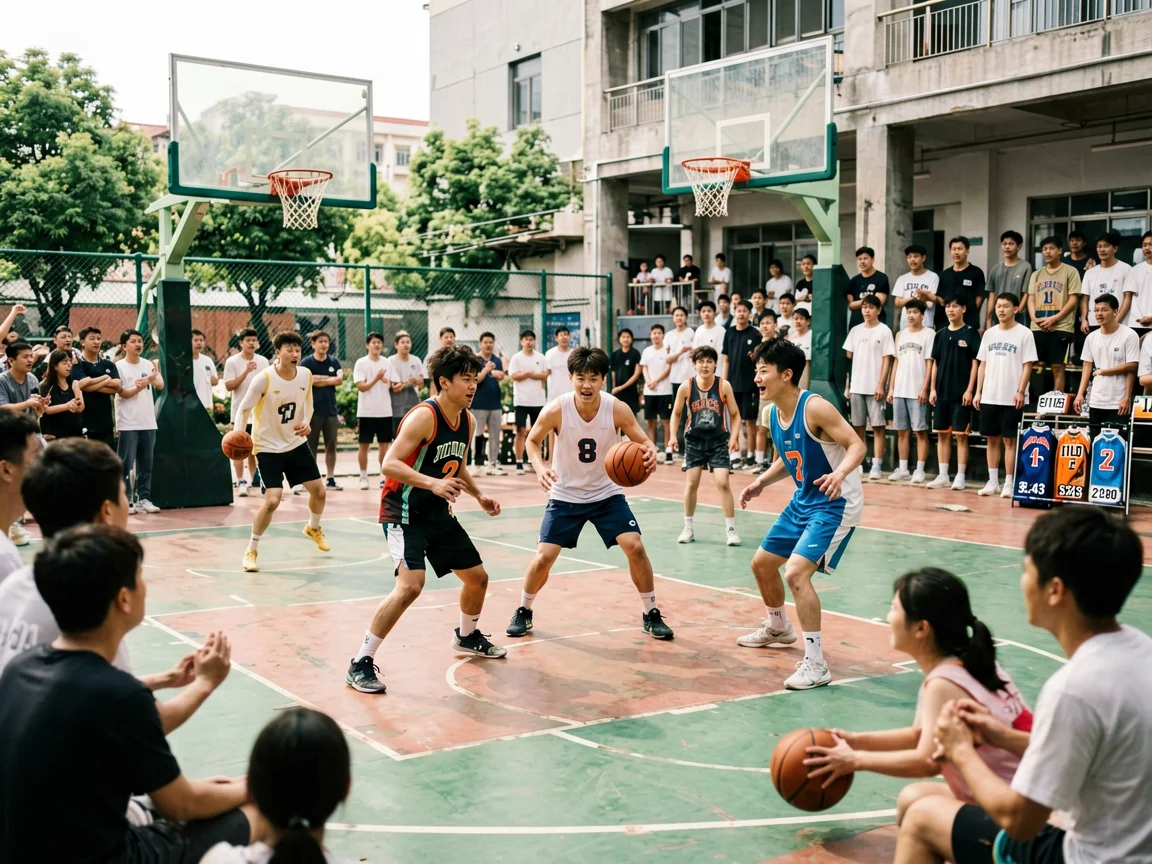 体育赛场准备,乔伯罗